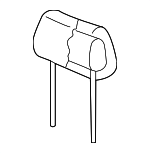 3C8881903AJMIL - Body: Headrest for Volkswagen: CC Image