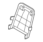 7B0883045C - : Seat Back Frame for Volkswagen Image
