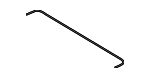 7B0883257 - Body: Folding Seat Release Cable for Volkswagen Image