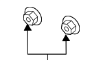 9YB160614A - Body: Sound Absorber Nut for Mazda Image