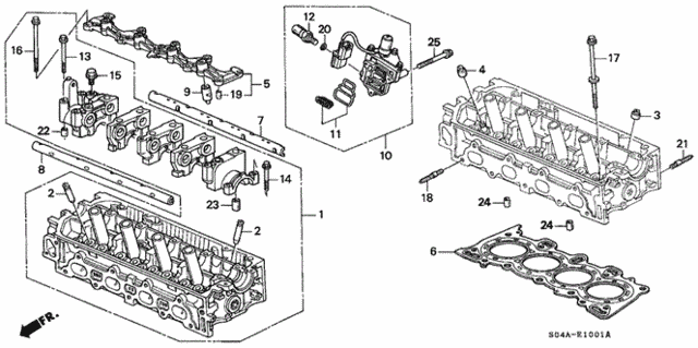 Cylinder Head (VTEC) for 2000 Honda Civic #0