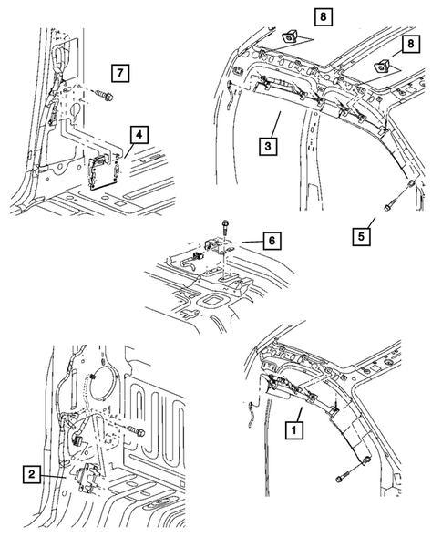 Moldings, Scuff Plates for 2002 Dodge Ram 1500 #2