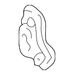 6862135030 - Body: Door Check Cover for Toyota: 4Runner Image