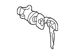 6905135150 - Body: Cylinder &amp; Keys for Toyota: 4Runner Image