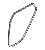 83120K5000 - : Weather-Strip On Body for Hyundai Image