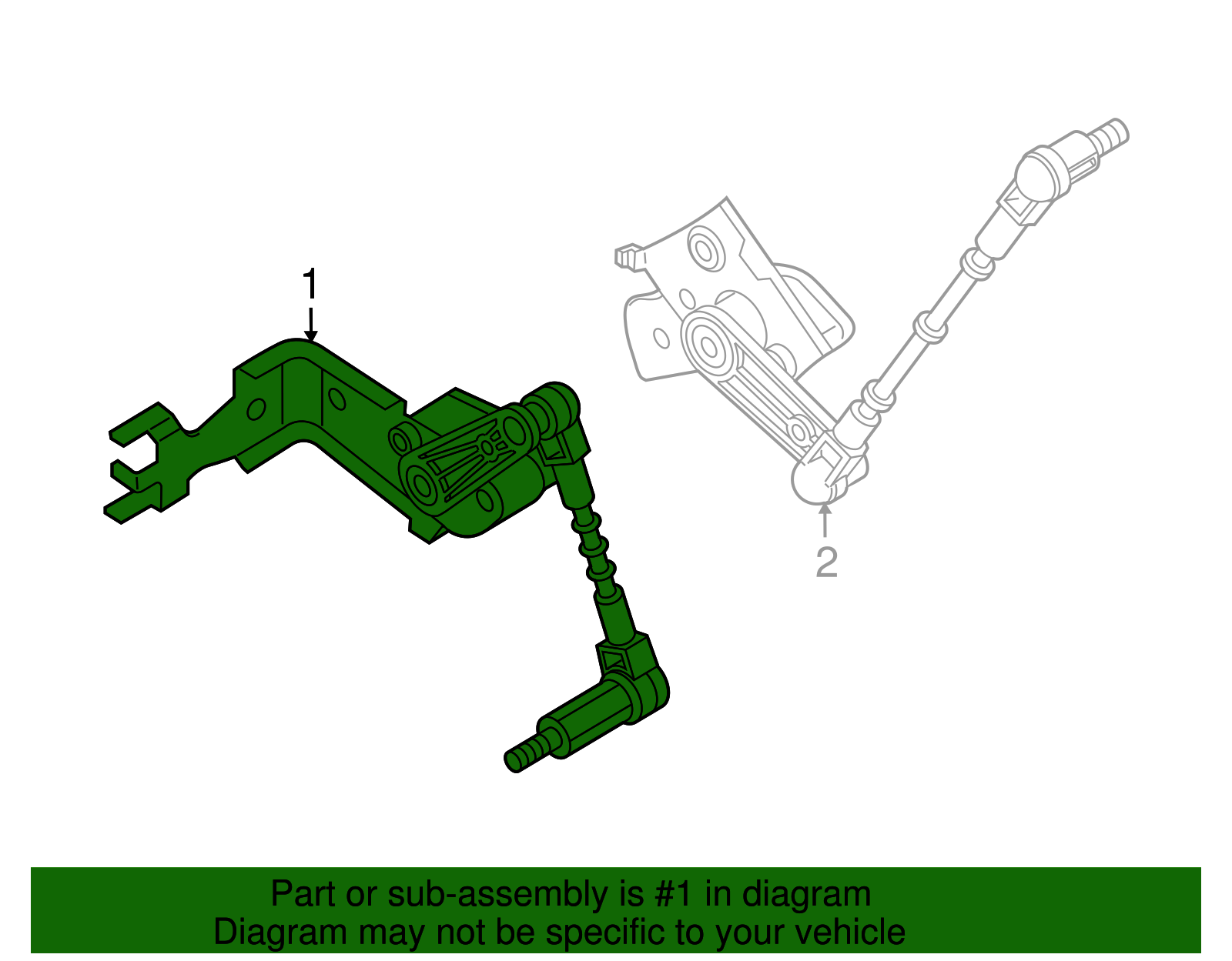 thumbnail image 2 of YiZenion Height Level Sensor, Height Sensor Compatible With Audi 2 of 13