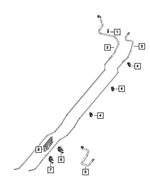 Fuel Lines for 2017 Ram 2500 #0