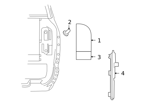 Tail Lamps for 2007 Dodge Ram 1500 #1