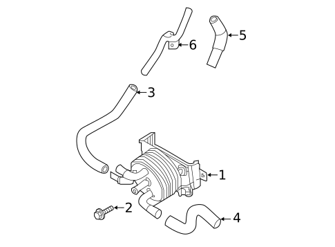 Trans Oil Cooler for 2019 Nissan NV2500 #0