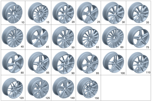 Wheels for 1999 Mercedes-Benz E300 #0