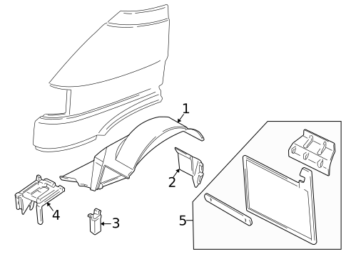 Inner Components for 1997 Volkswagen EuroVan #0