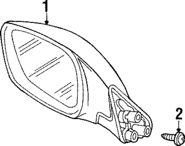 J4004648 - Body: Door Mirror Screw for Mopar Image