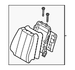884100A051V2C - : Seat Back Assembly for Hyundai Image