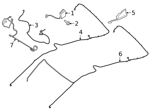 Antenna & Radio for 2022 Ford Transit Connect #1