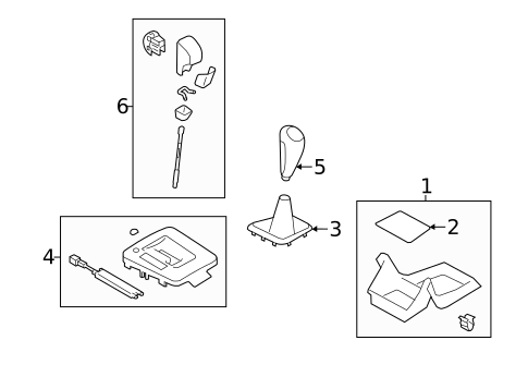 Shifter Trim for 2017 Subaru WRX STI #0