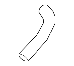 42075FL010 - Fuel System: Filler Hose for Subaru: Crosstrek, Forester, Impreza, WRX Image