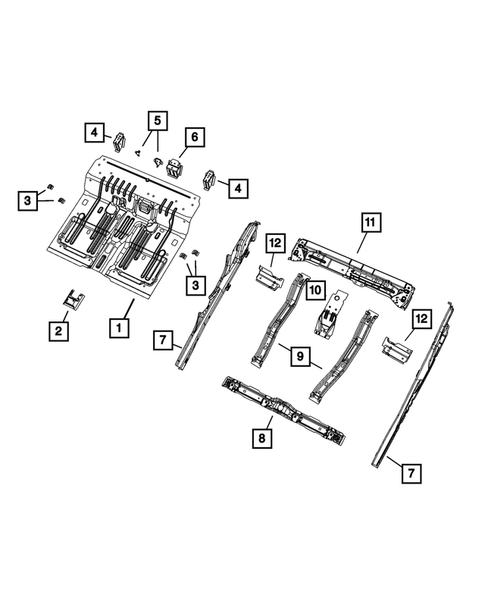 Floor Pans for 2024 Jeep Gladiator #0