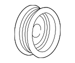 GP744 - Electrical: Pulley for Ford: Escape, Explorer, Explorer Sport, Explorer Sport Trac | Mercury: Mariner, Mountaineer Image