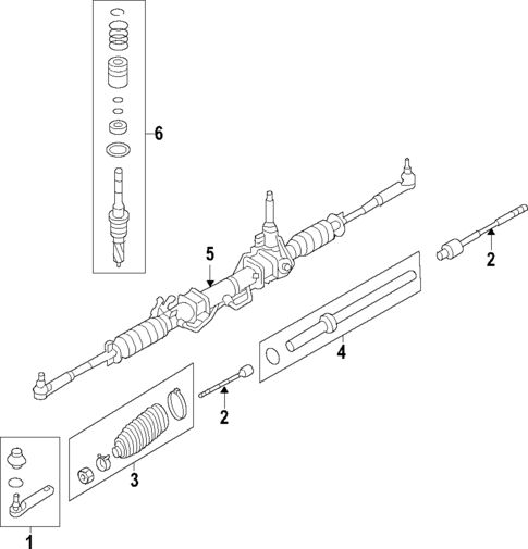 P/S Pump & Hoses for 2005 Saab 9-2X #0