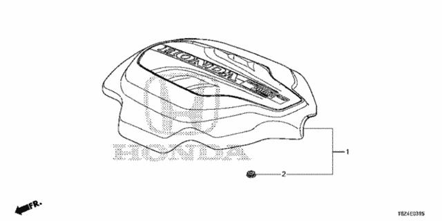 Engine Cover for 2019 Honda Ridgeline #0