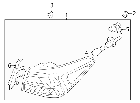 Tail Lamps for 2020 Kia Rio #0