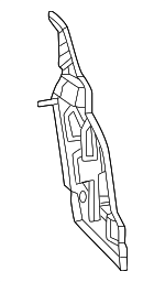 2966826900 - Body: Baffle Plate for Mercedes-Benz: EQS 450 SUV, EQS 450+ SUV, EQS 580 SUV Image image