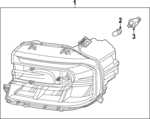 PZ6Z13008D - : 2023-2024 Ford Maverick - Headlamp Assembly for Ford: Maverick Image