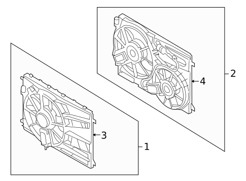 Cooling Fan for 2010 Volvo S80 #0
