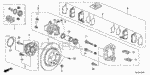 1473TK4A00 - Chassis: CALIPER SET, RR. for Acura Image