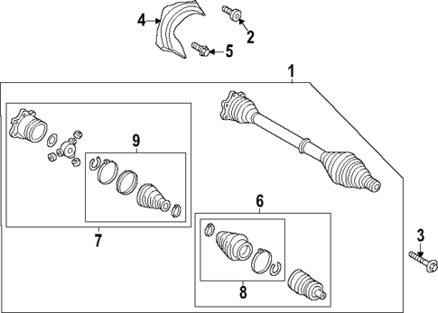 Drive Axles for 2025 Audi SQ7 #0