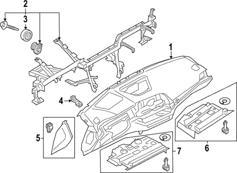 Instrument Panel for 2022 BMW 430i Gran Coupe #0