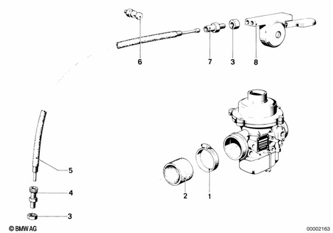 Carburetor for 1984 BMW-Motorrad R 100 RS #5