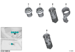 61349392052 - Vehicle Electrical System: Stopper Plug-in Socket for BMW Image