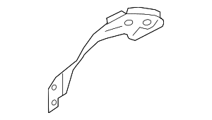 8W0806214B - Body: Fender Apron Extension for Audi Image