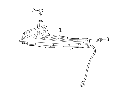 Daytime Running Lamp Components for 2016 Lexus IS200t #0