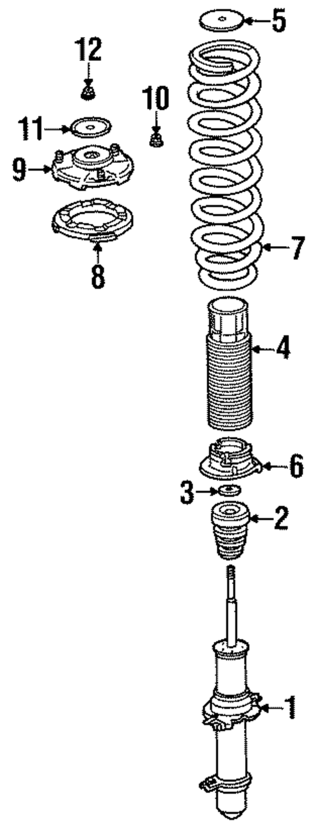 90304SM4000 - Suspension: Mount Base Nut for Acura Image