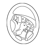 30741369 - Steering: Steering Wheel for Volvo: S80, V70, XC60, XC70 Image