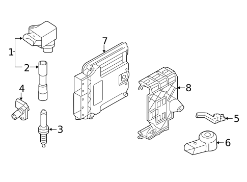 Control Modules for 2017 Audi A3 Sportback e-tron #0
