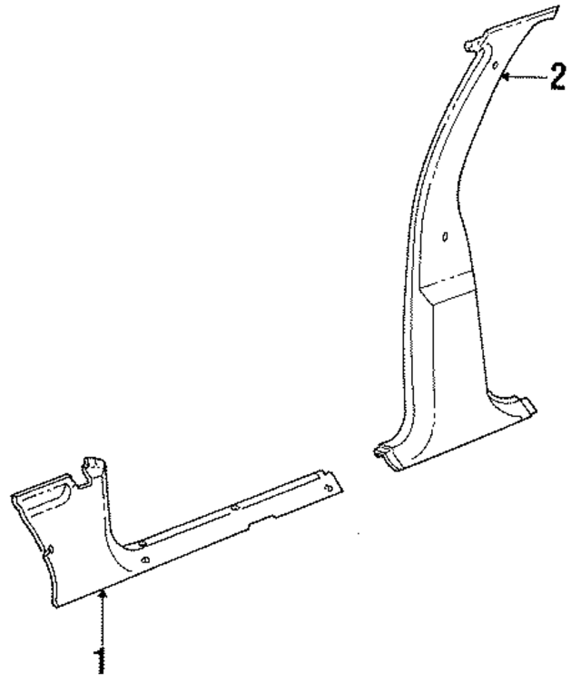 F301FC5 - Body: Cowl Trim for Mopar Image