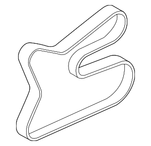 252123N300 - : Serpentine Belt for Kia: Carnival Image