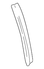 62722FA010 - Body: Drip Weather-strip Retainer for Subaru: Impreza Image