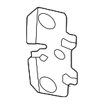 8W0807277 - : Bumper Cover Strip for Audi: A4, A4 allroad, A4 Quattro, A5 Quattro, A5 Sportback, S4, S5, S5 Sportback Image