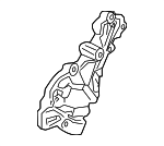 99610721255 - Engine: Oil Pump Cover for Porsche: 911, Boxster Image