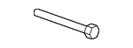 90007436402 - Body: Motor Mount Bolt for Porsche: 911, Boxster, Cayman Image
