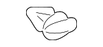 6786830030 - Body: Door Seal Clip for Lexus Image