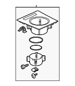 9J1864365DOS8 - : Front Cup-Holder for Porsche: Taycan Image