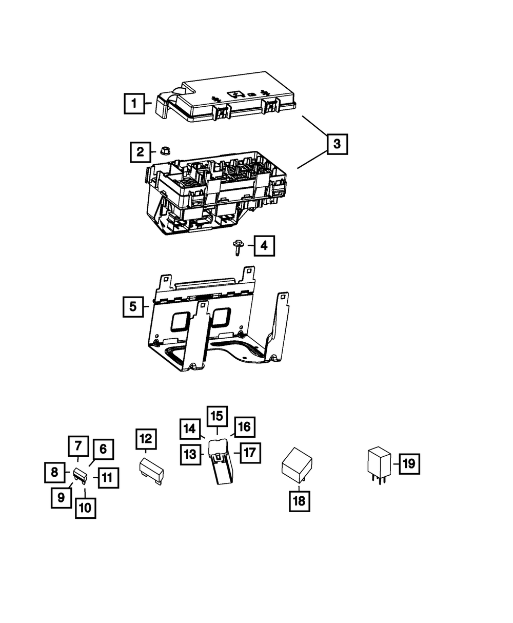 Totally Integrated Power Module, Remanufactured - Mopar (R8303924AC)