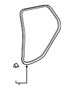 39203330 - : Door Weather-Strip for GM Image