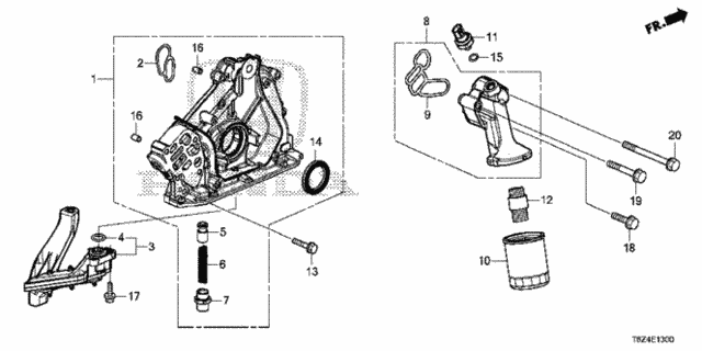 Oil Pump for 2017 Honda Ridgeline #0