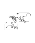 6107085AA - Cooling: Hex Nut for Mopar Image